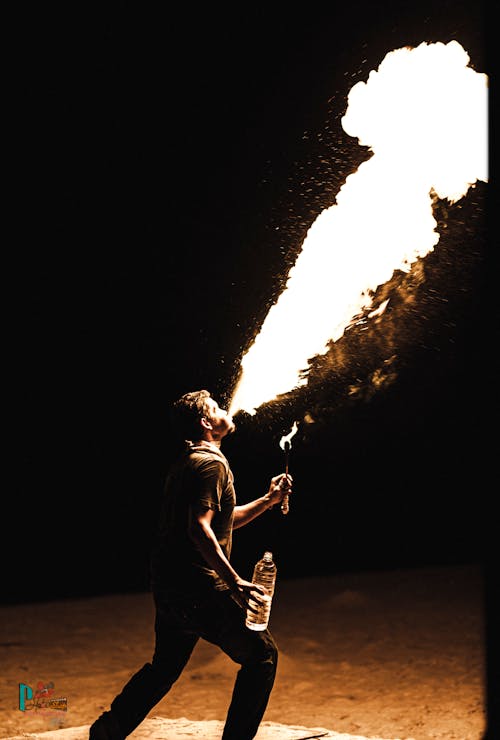 Základová fotografie zdarma na téma ohnivý tanec