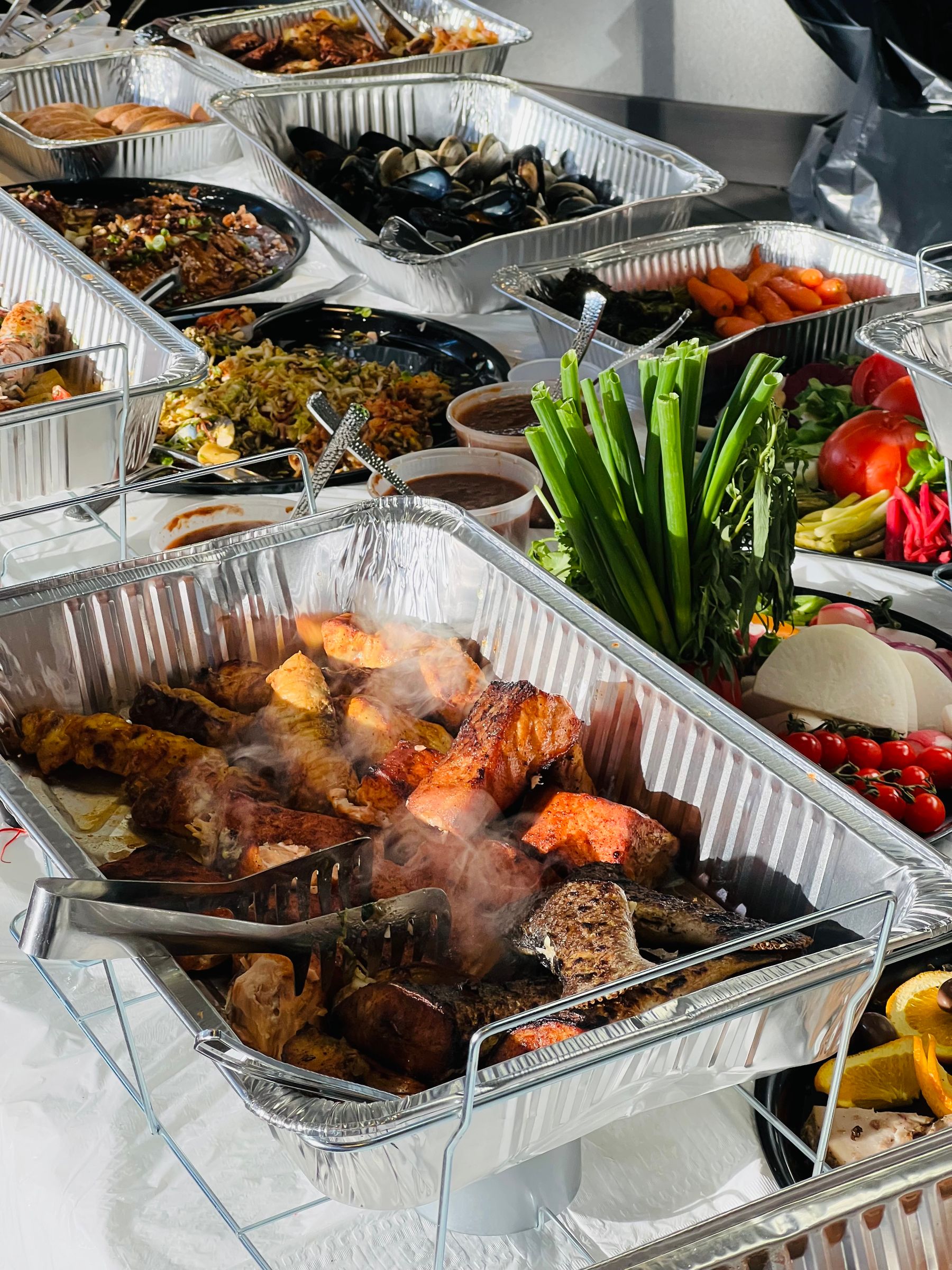 Catering spread