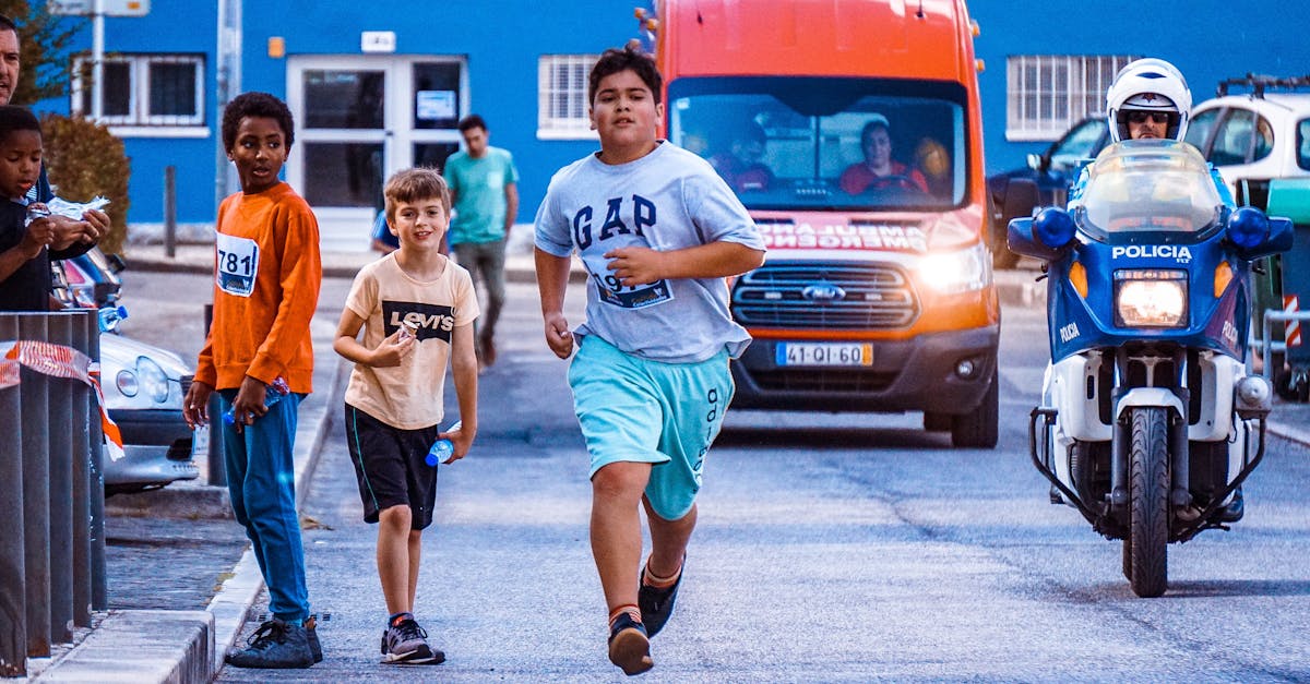 Child Running Towards Street Safety Urgent Obedience