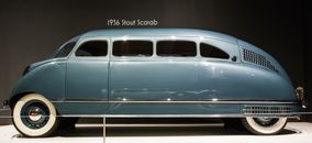 View of Vintage Car