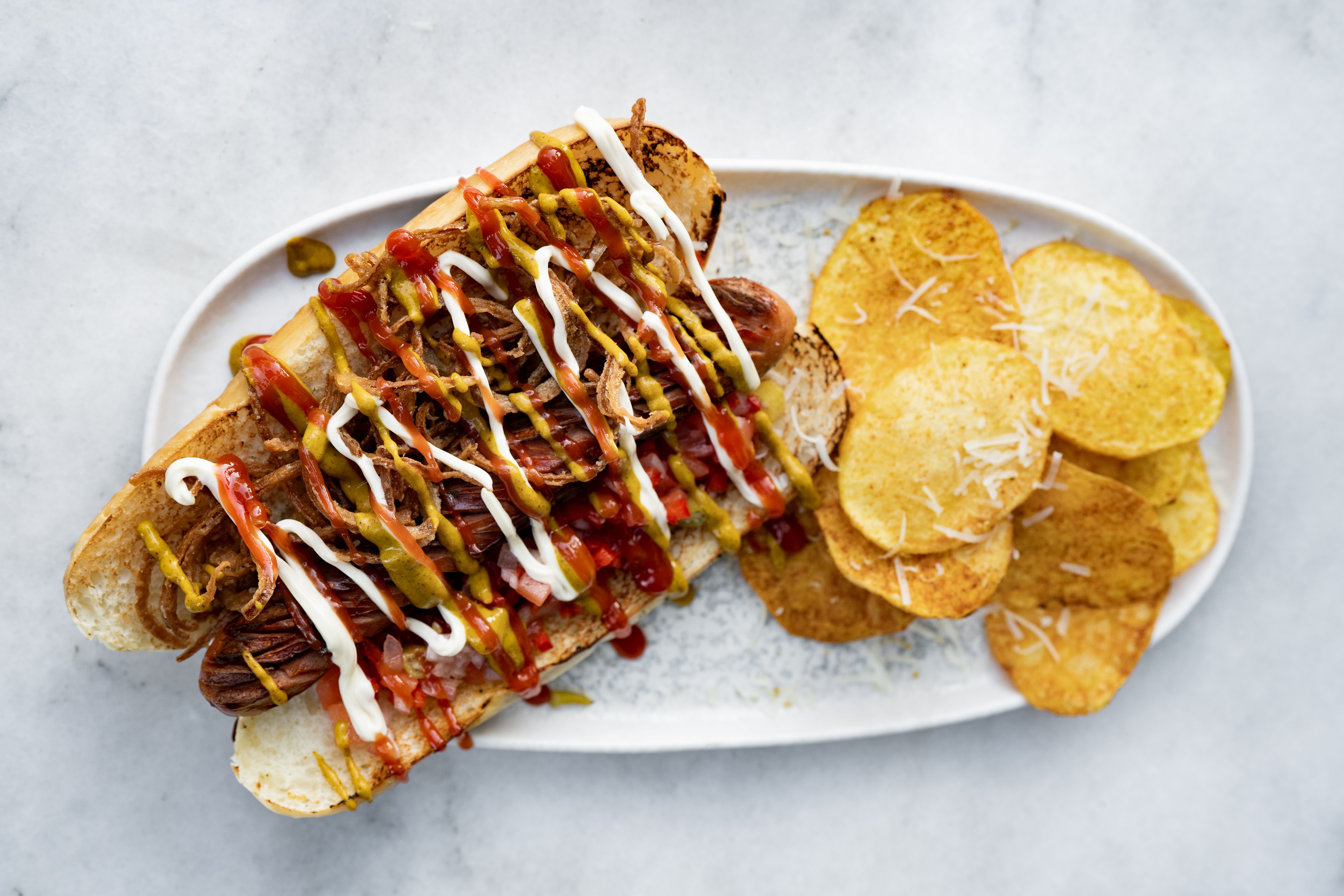 Hot Dog Vegetariano