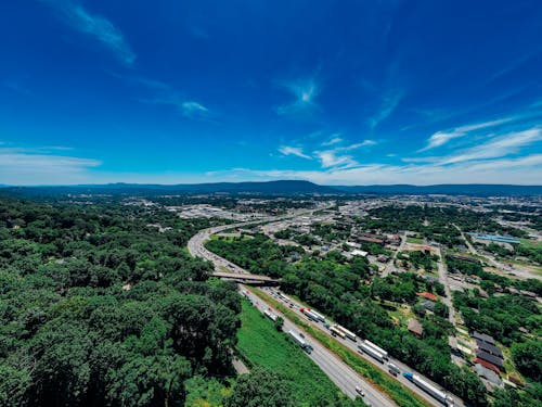 Vista Aérea Da Cidade