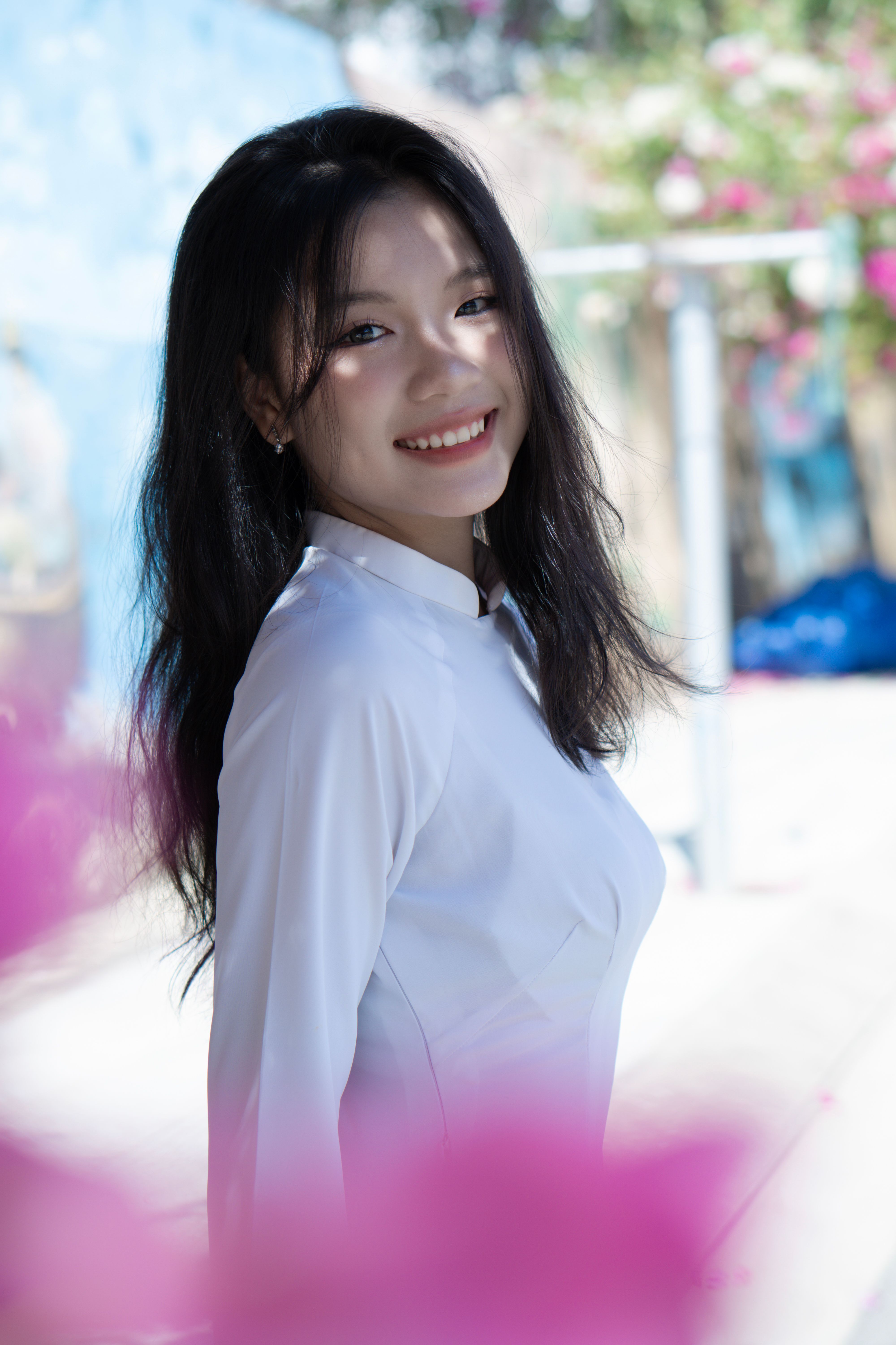 Smiling Woman in Traditional Dress · Free Stock Photo