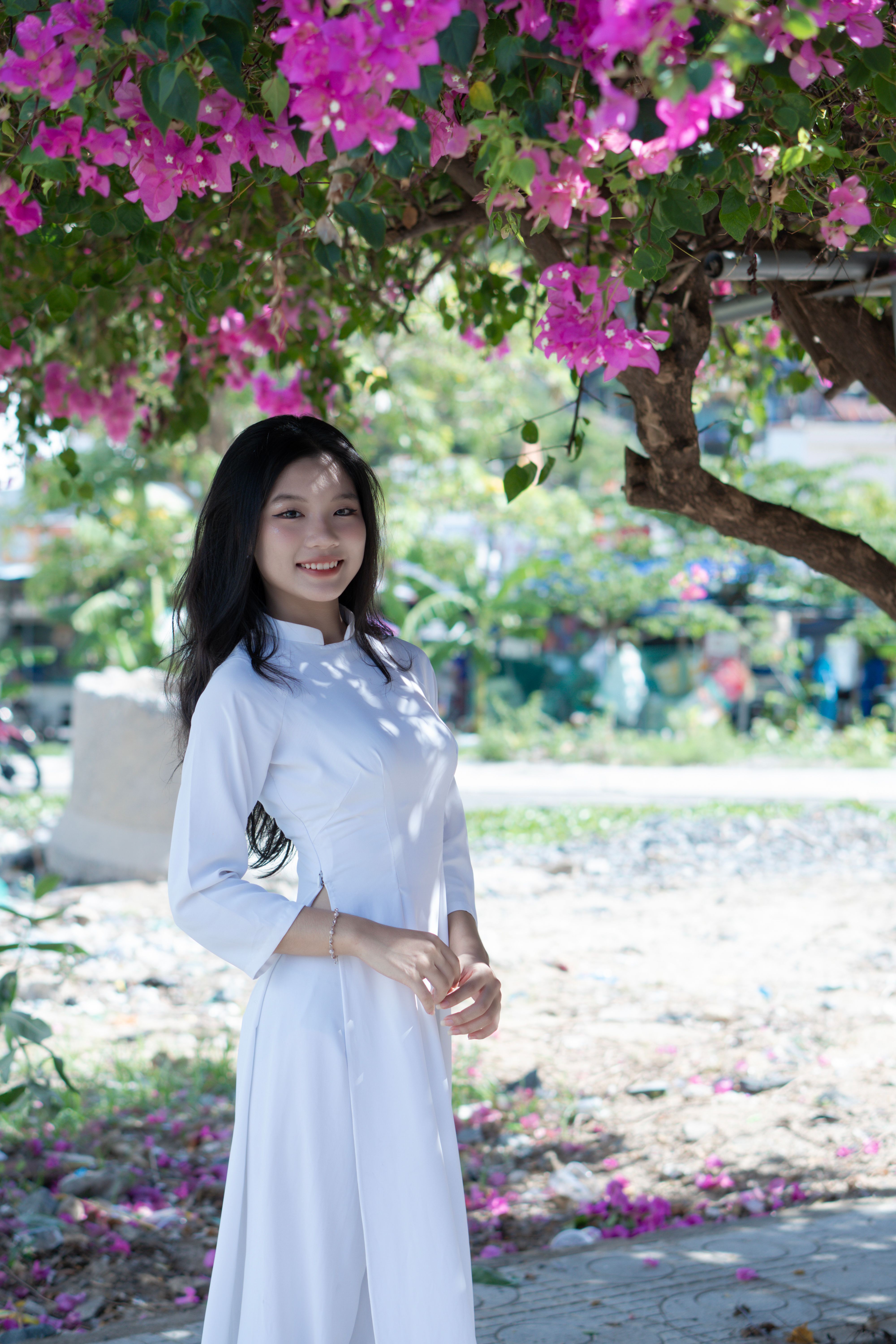 Smiling Woman in Traditional Clothing · Free Stock Photo