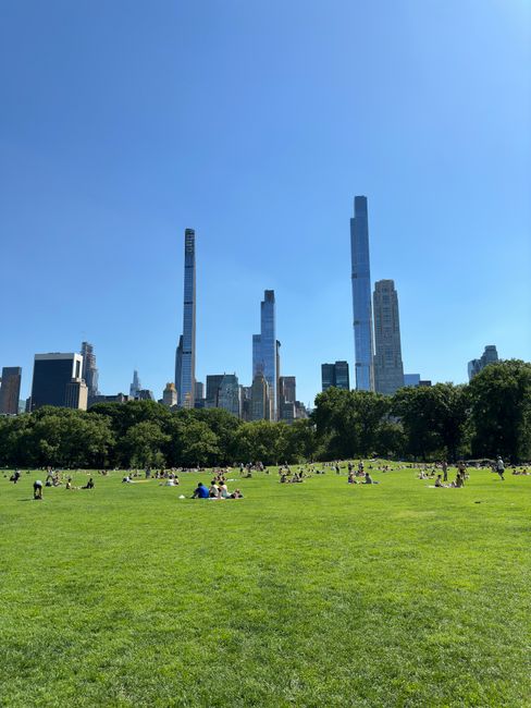 Sheep Meadow, Central Park, New York, USA