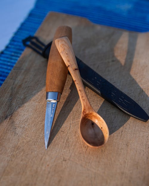 Kostnadsfria Kostnadsfri bild av handgjort, kniv, köksutrustning Stock foto