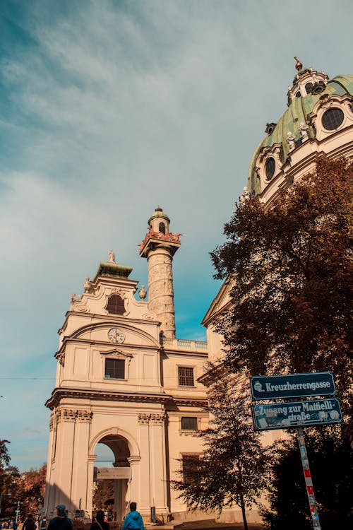 Karlskirche church in vienna