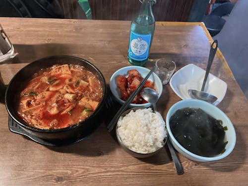 Ilmainen kuvapankkikuva tunnisteilla kimchi muhennos, 한국 음식