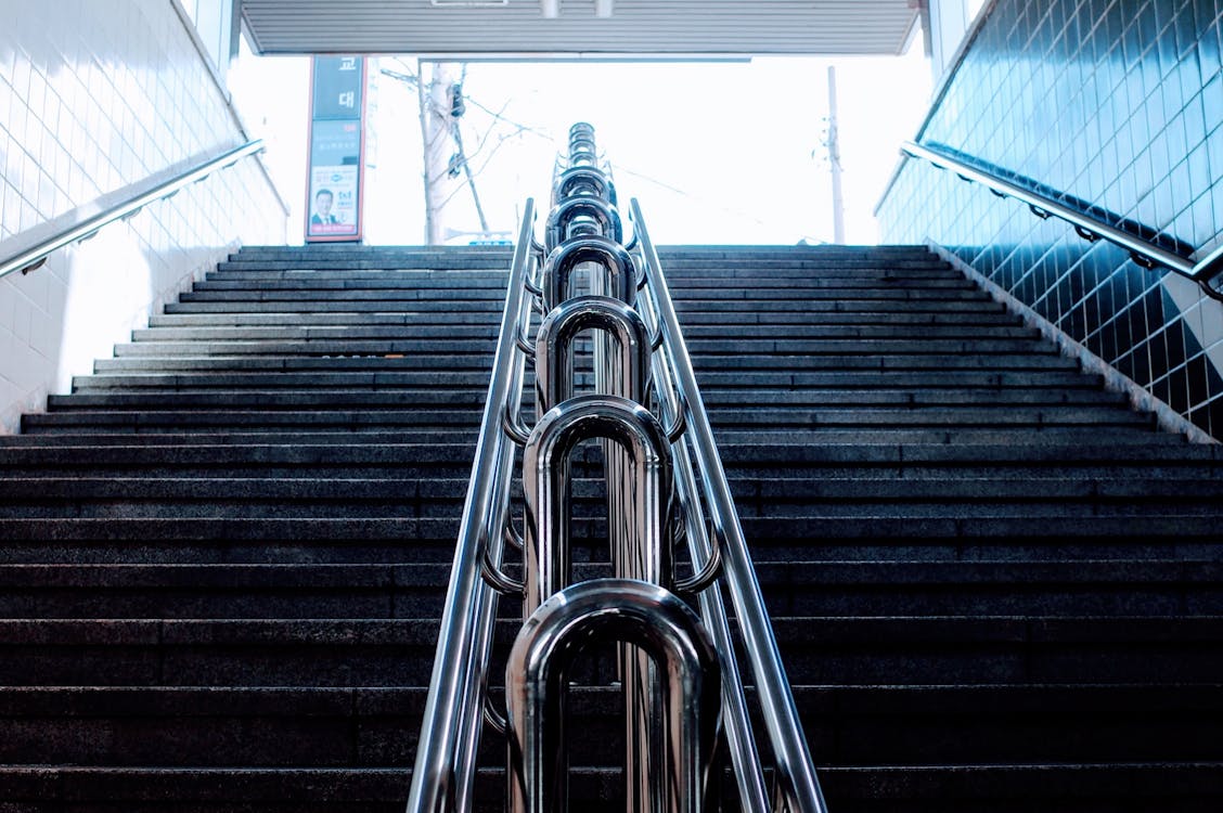 Free Low Angle View of Staircase Stock Photo