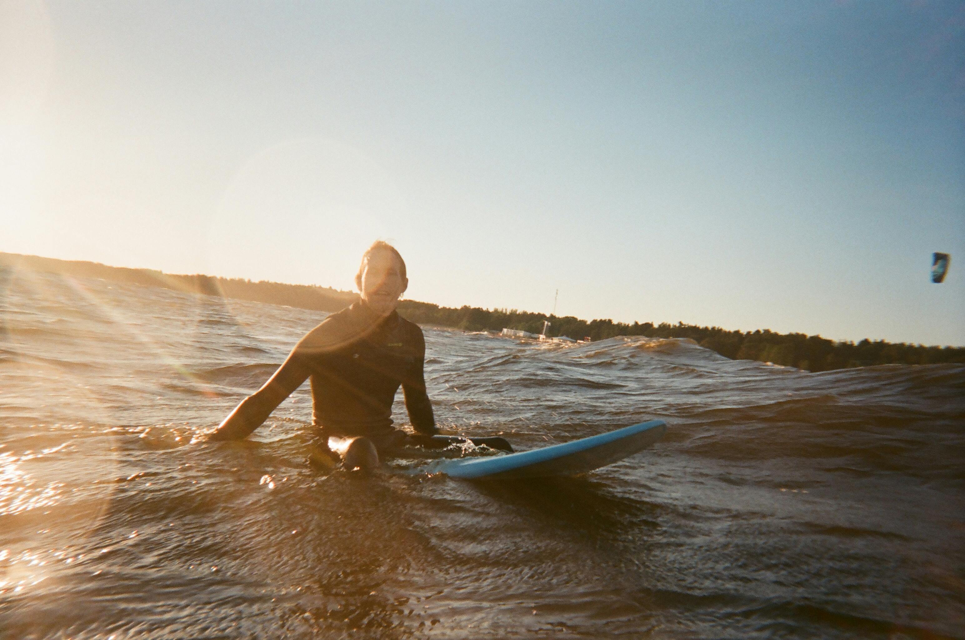 large surf board