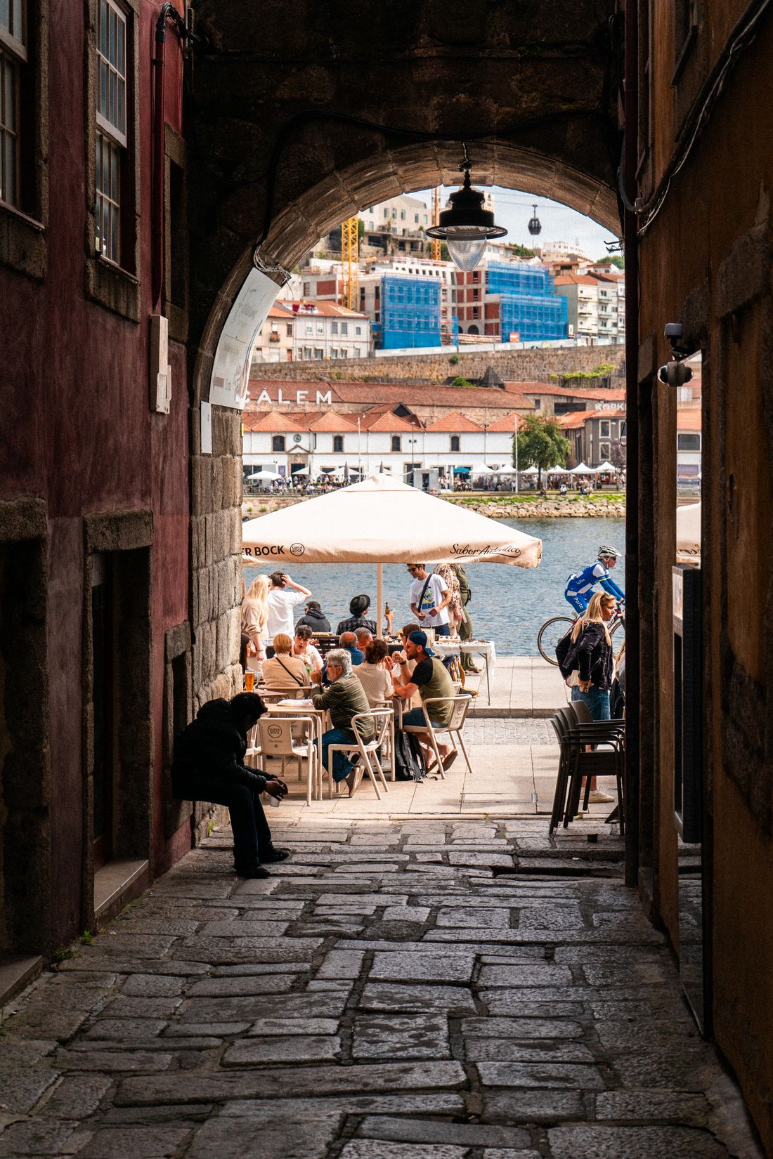 Ribeira waterfront in Porto, Portugal