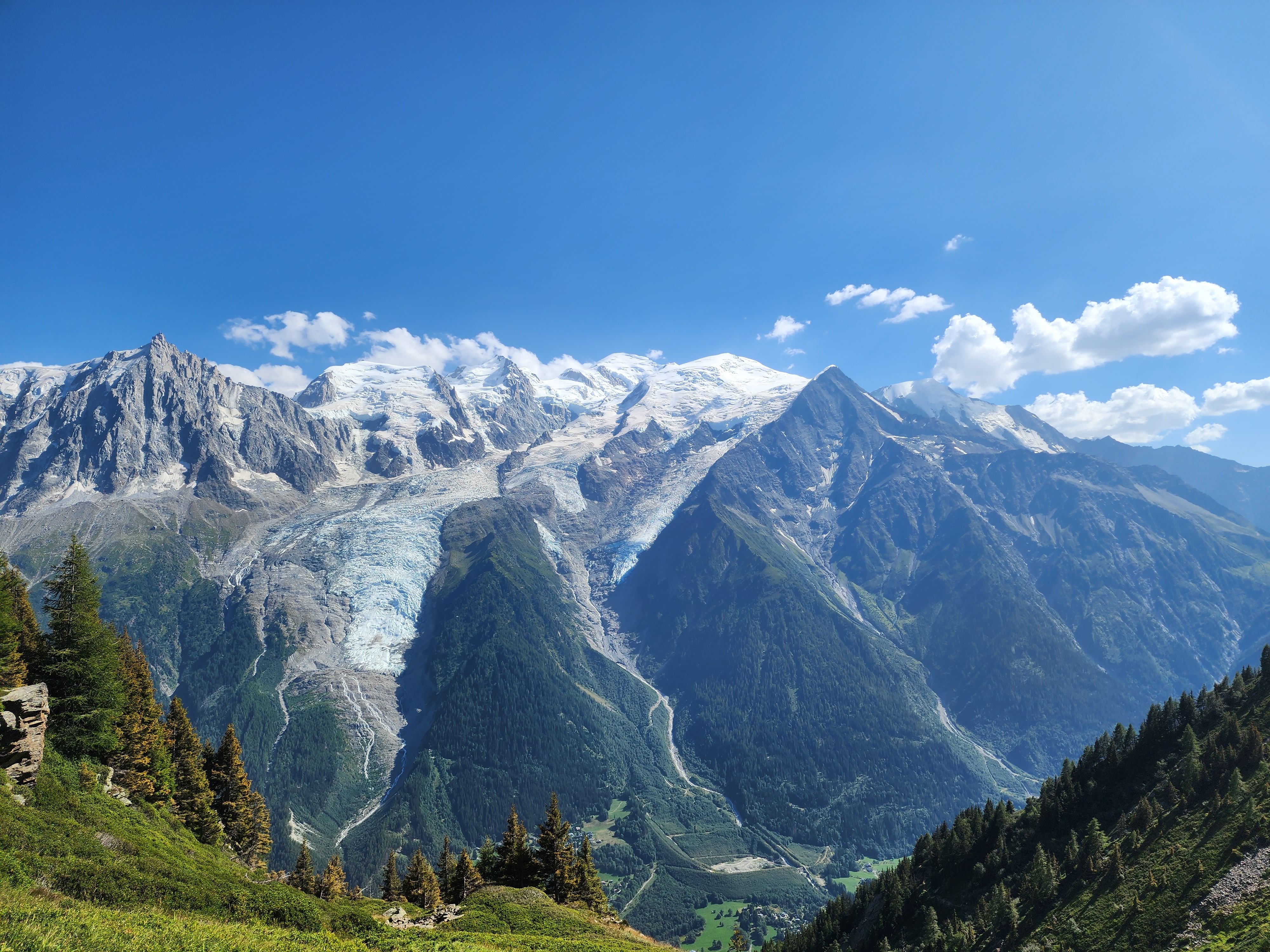 Mont Blanc in Alps in France · Free Stock Photo
