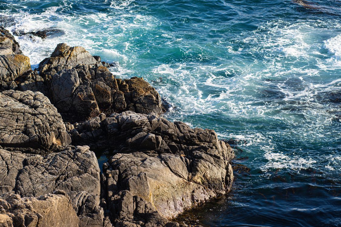 Shore Rocks Intense Rocks by the Shore · Free Stock Photo