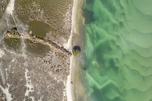 Foto profissional grátis de abstrair, aéreo, água