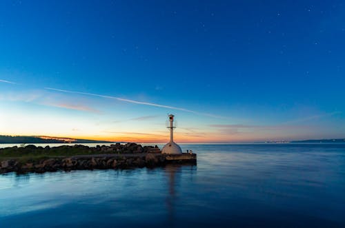 Gratis stockfoto met baai, dageraad, eiland