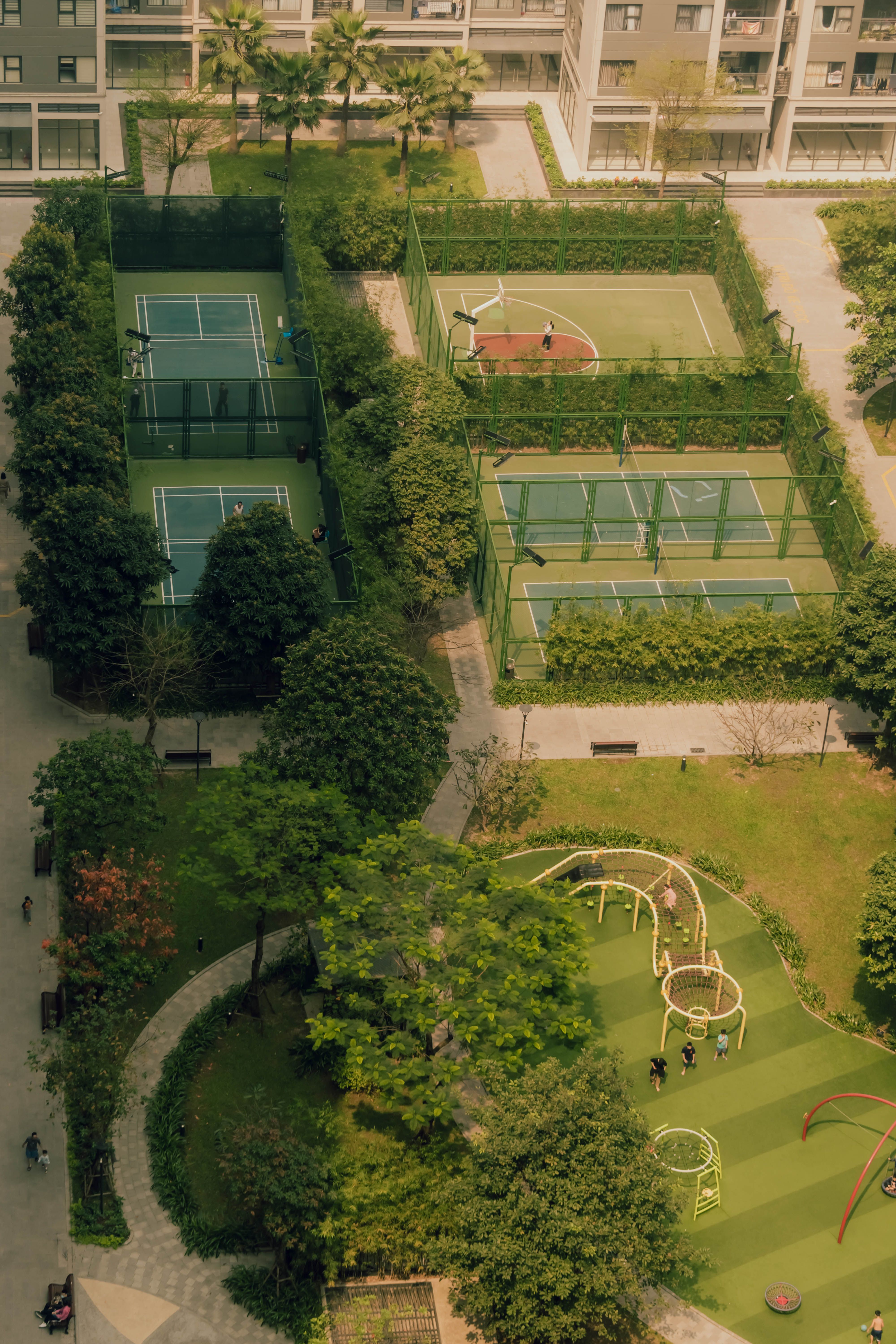 Xây sân Tennis Thủ Đức