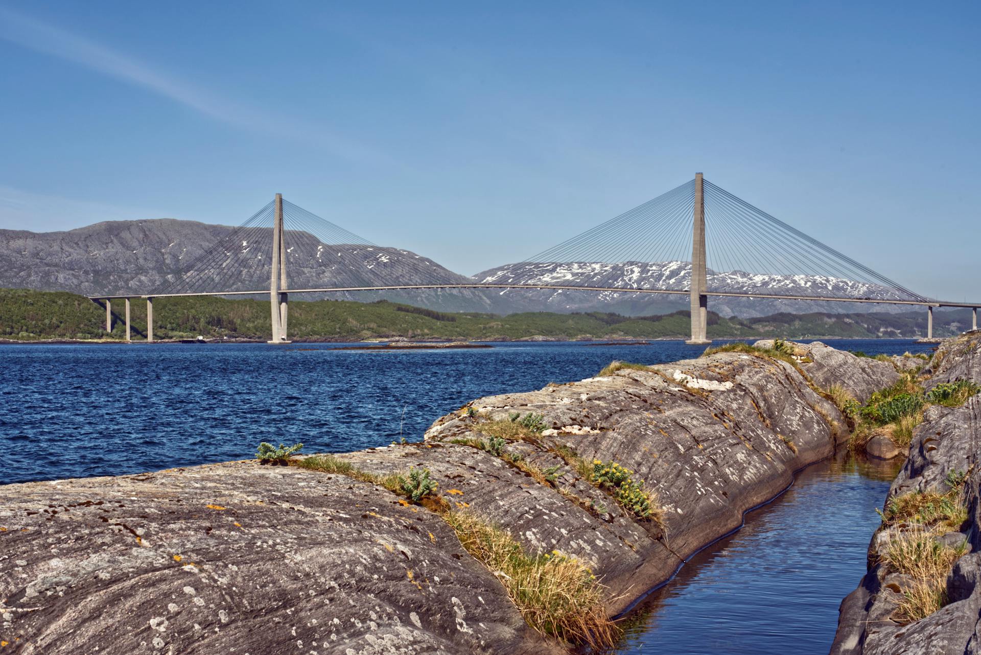 Helgeland Bridge in Norway