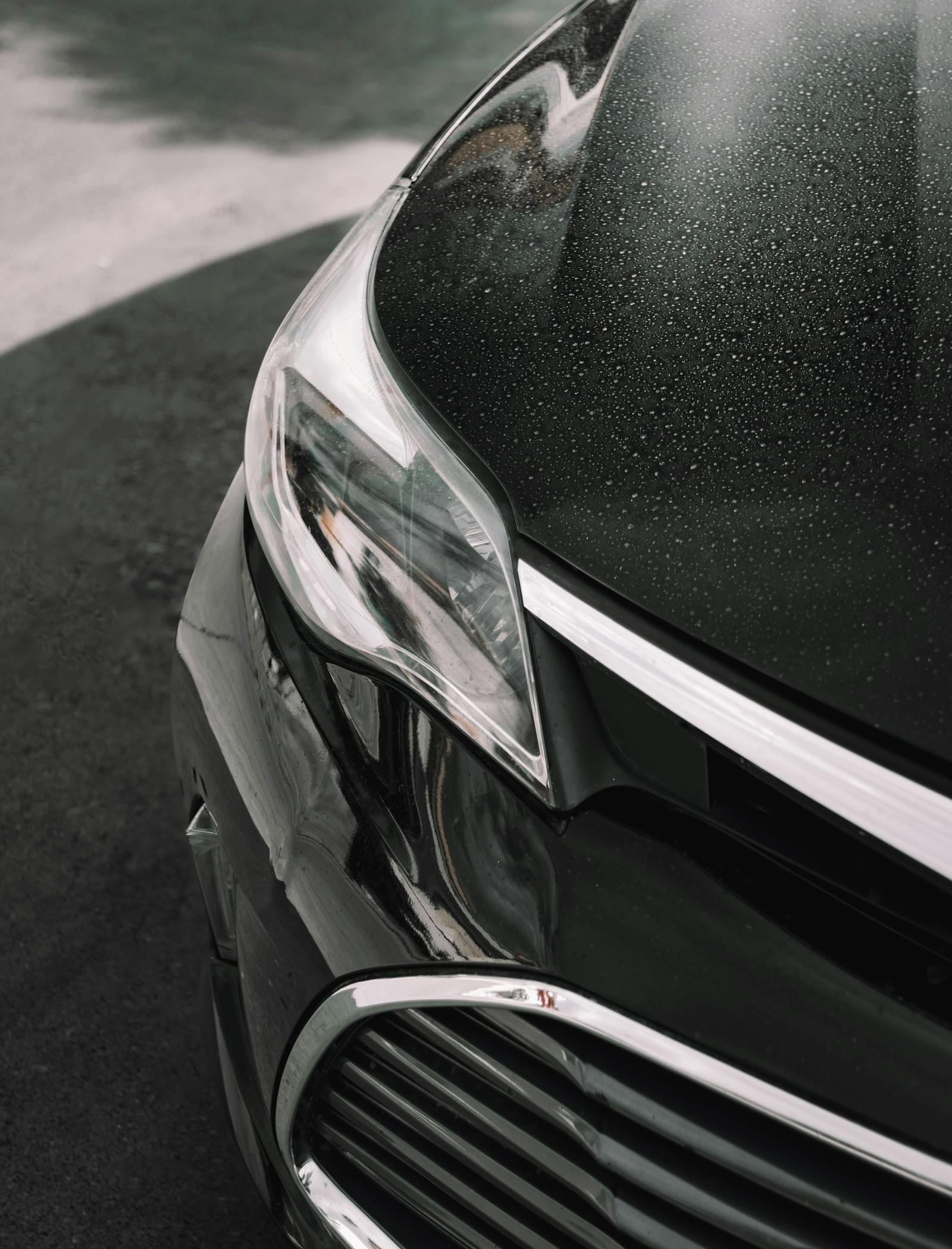 Car lighting study — stock photo