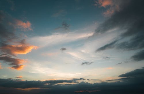 Gratuit Vue Panoramique Du Ciel à L'aube Photos