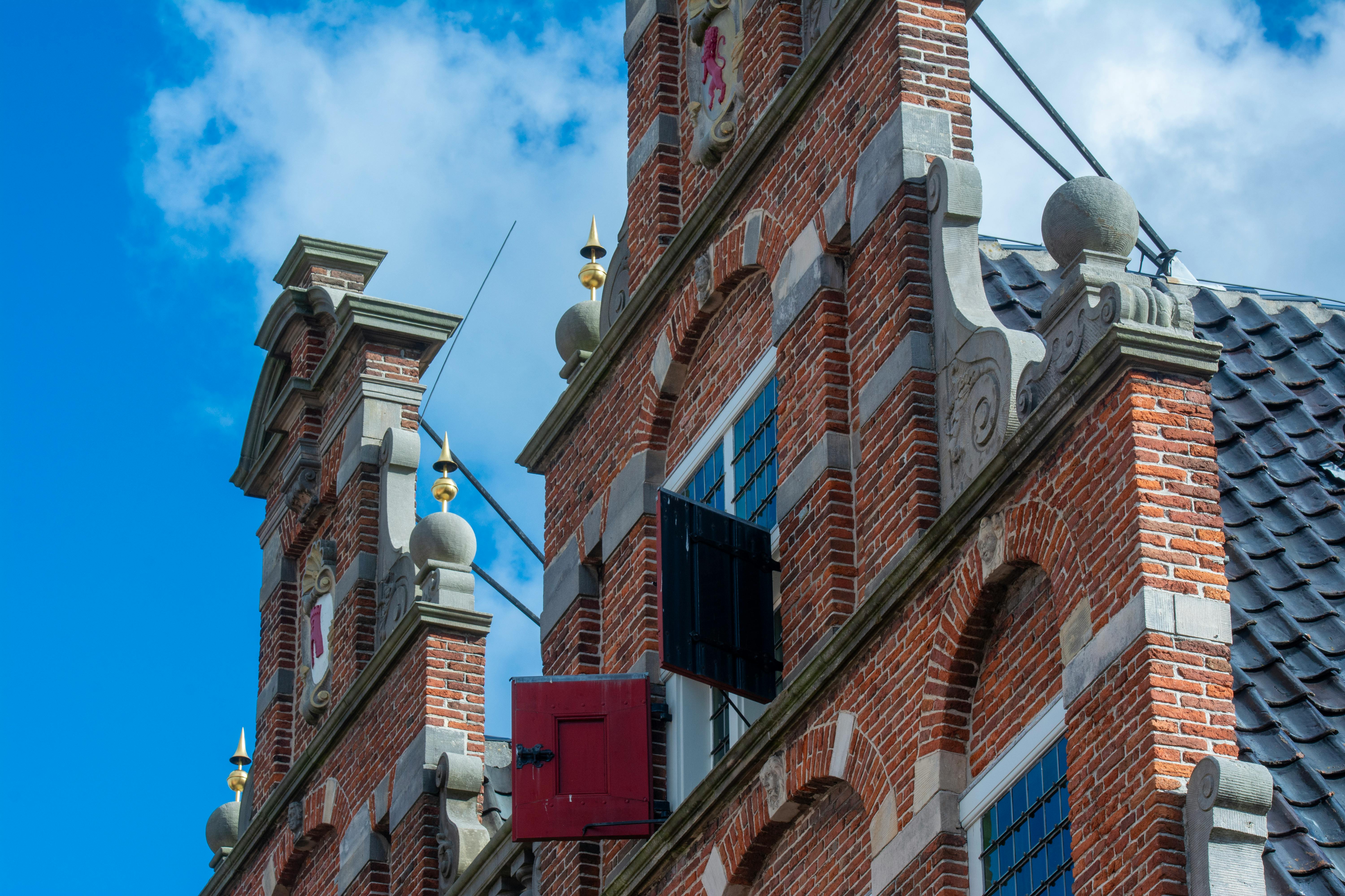 facade of a brick building in voorburg