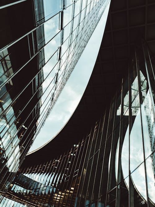 Low Angle Photo of Glass Building