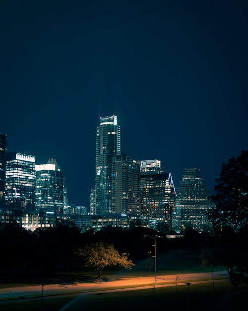 Fotos de stock gratuitas de anochecer, arquitectura, austin