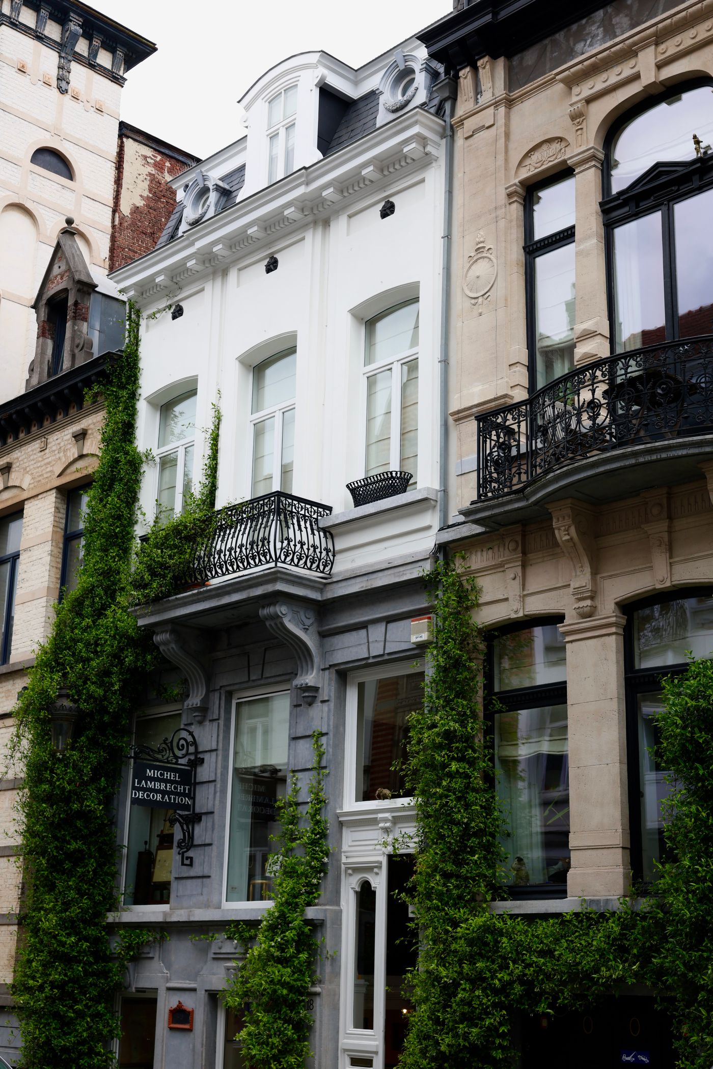 Belgische herenhuizen in Brussel