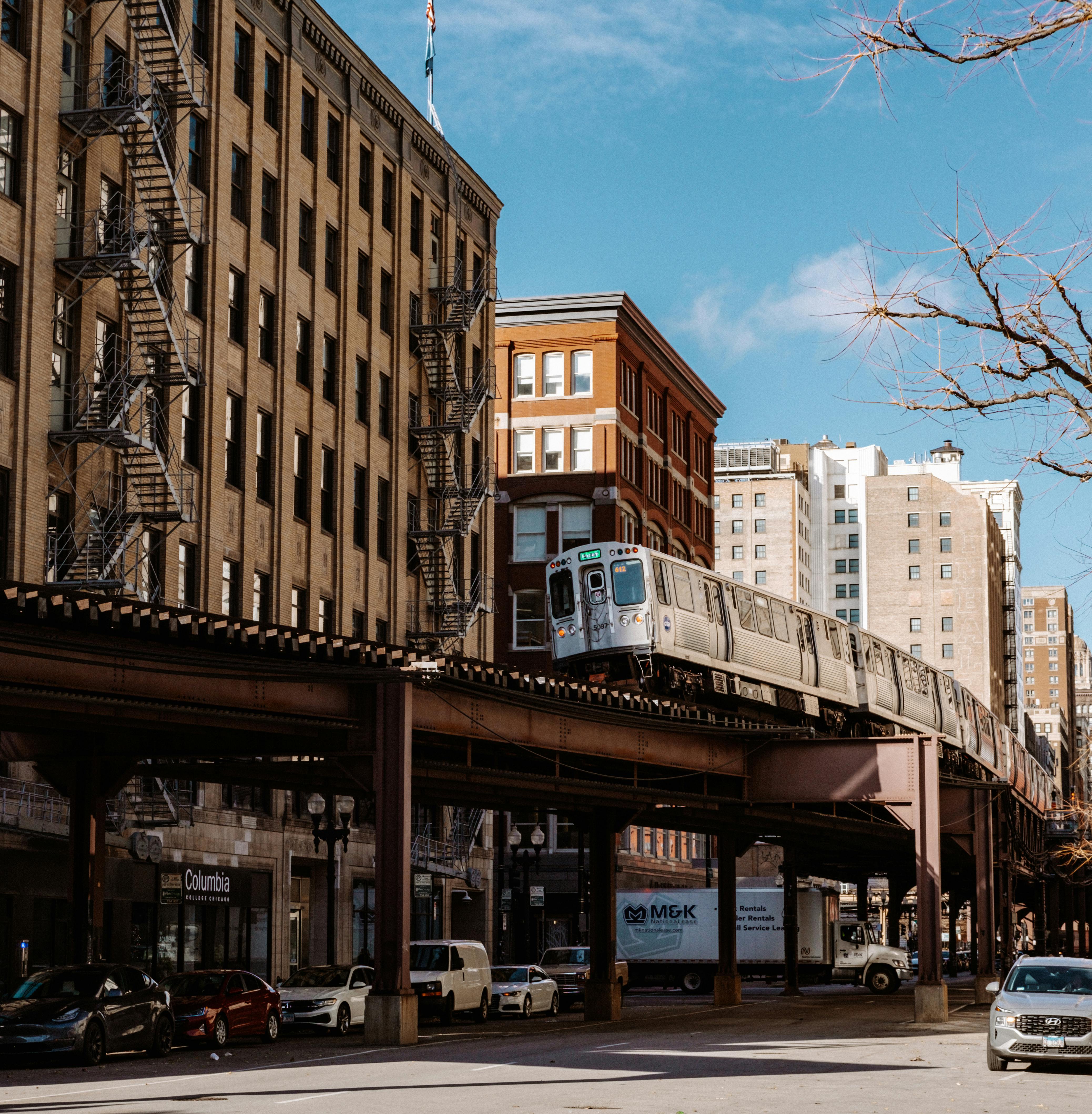 train in chicago