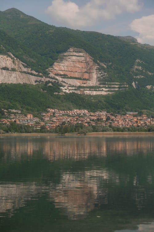 Immagine gratuita di acqua, acqua del lago, albero