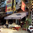 Flags of Vietnam over Store