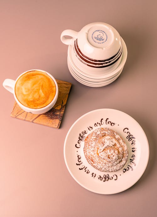 cappuccino, Çay, çekici içeren Ücretsiz stok fotoğraf