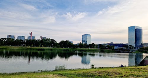 modern city lake kuchajda