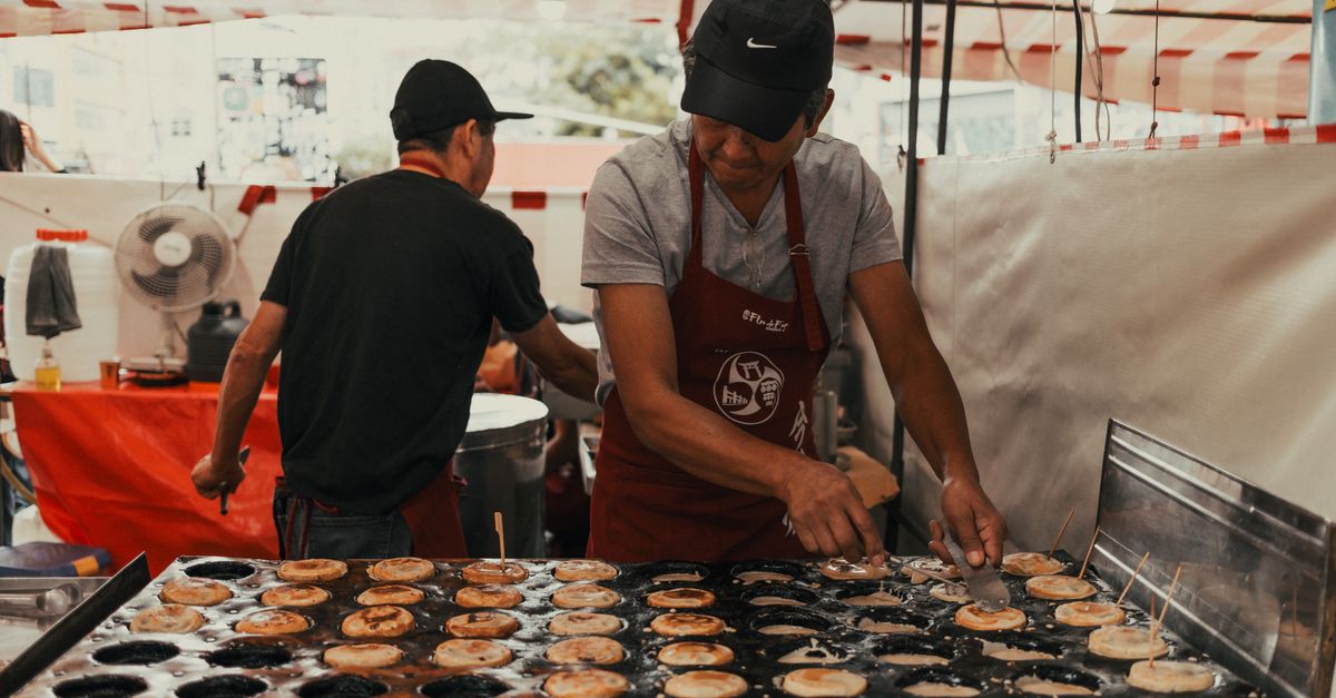 Traditional food scene in San José