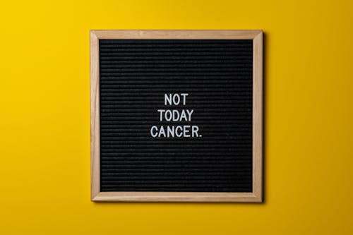 Pas Aujourd'hui Cancer Poster