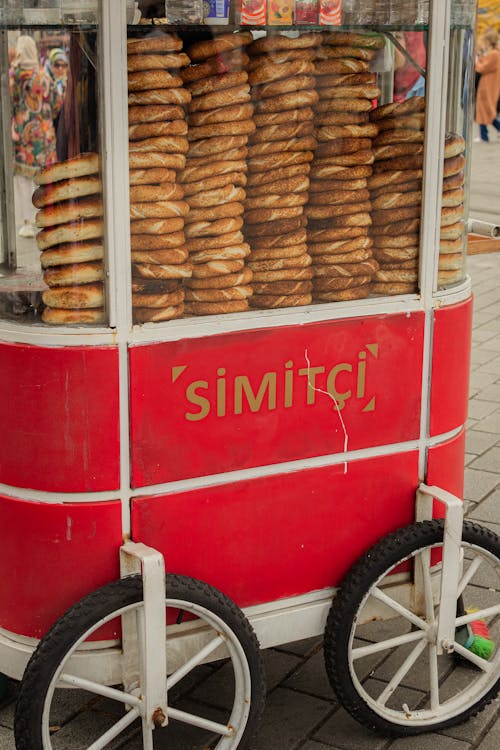 Δωρεάν στοκ φωτογραφιών με simit, αγορά, άνετο φαγητό