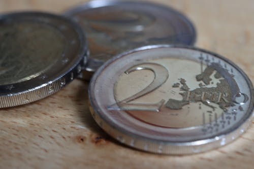 Free stock photo of coinage, euro, measurement