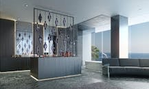 土耳其博德鲁姆拥有优雅的现代海景生活空间，其装饰时尚，设计极简