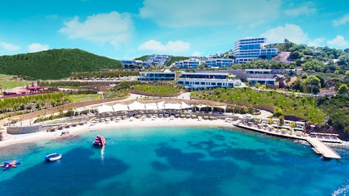 lux resort ve rezidanslar, mimari, otel içeren Ücretsiz stok fotoğraf