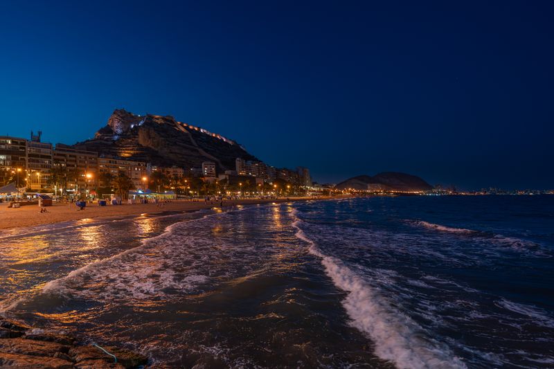 Benidorm Sunset from Tossal de la Cala