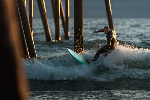 Δωρεάν στοκ φωτογραφιών με Surf, wetsuit, αναψυχή