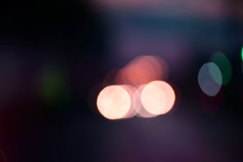 bokeh of lights