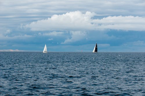 Immagine gratuita di acqua, barca, barca a vela