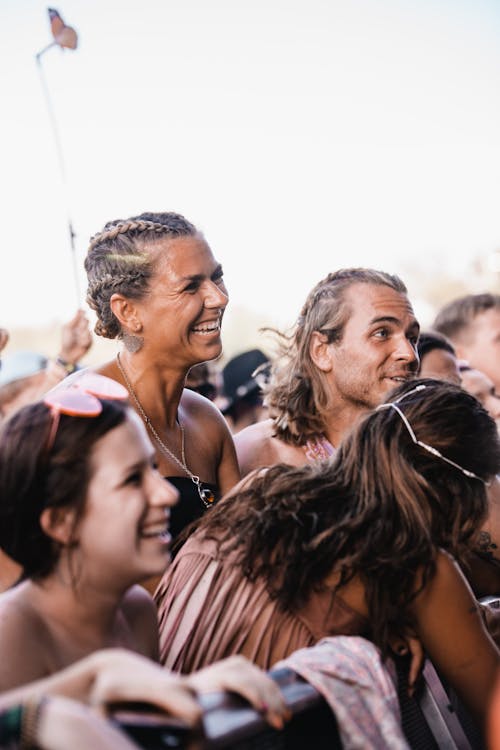 Free Gens Souriants Stock Photo