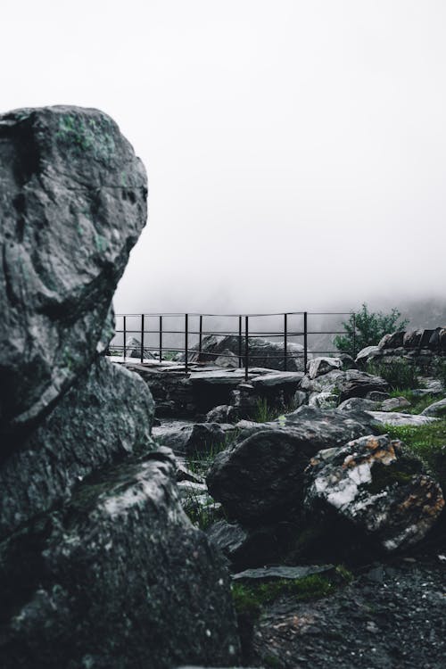 Stone Formation Near  viewing deck