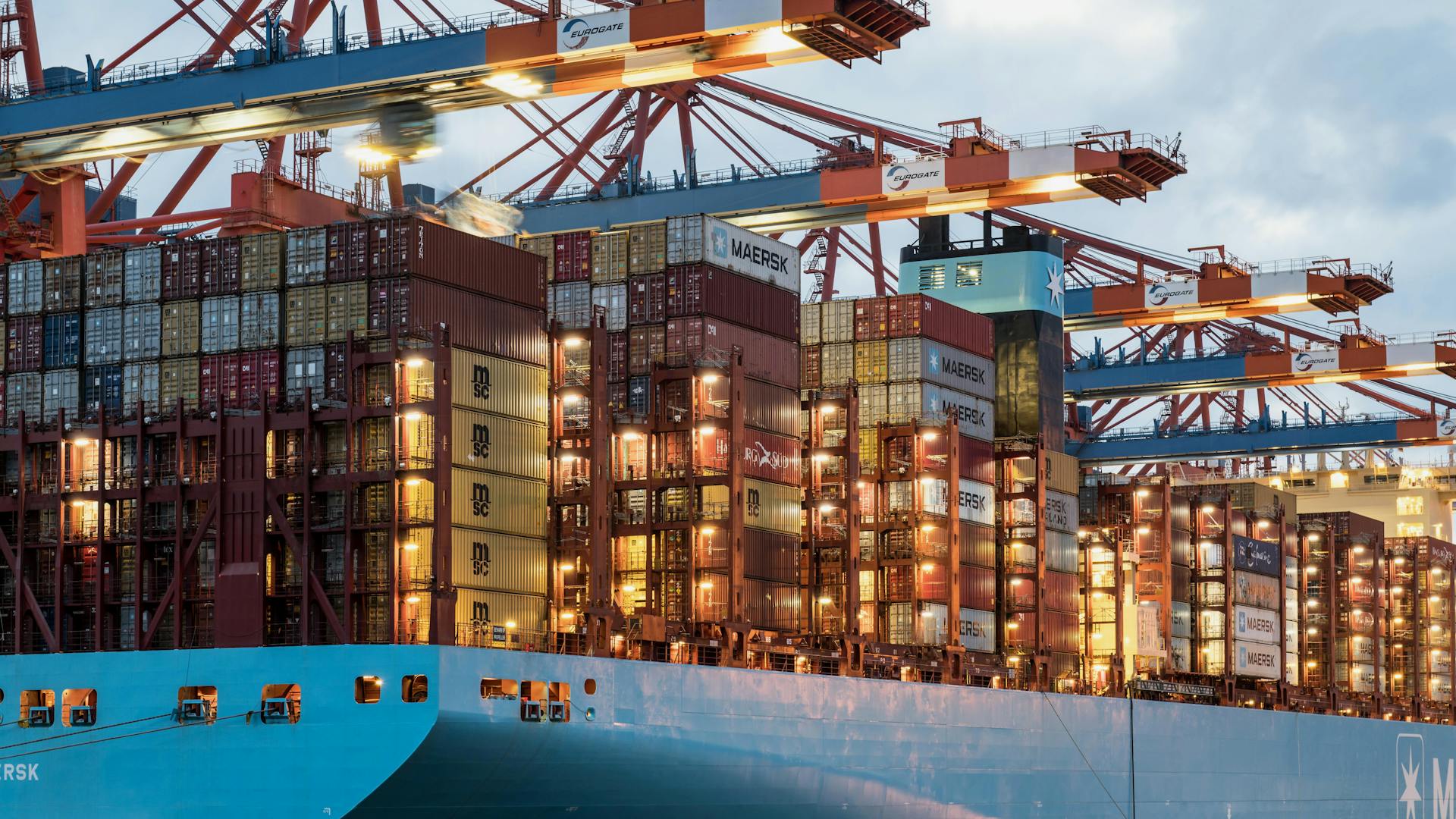 Containers in a Port
