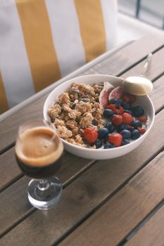 Chocolate Espresso Granola