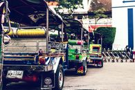 Row of Auto-rickshaw