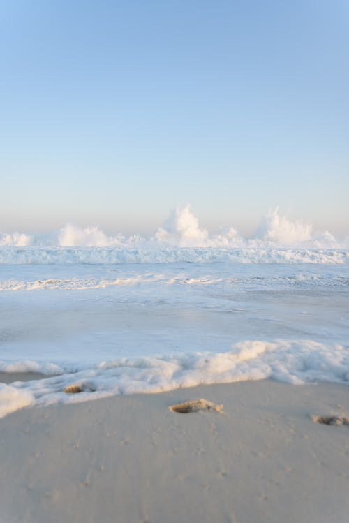 คลังภาพถ่ายฟรี ของ คลื่น, ชายทะเล, ชายหาด