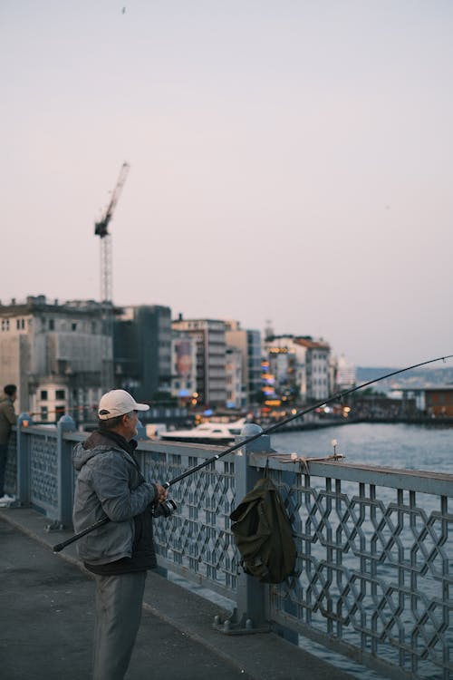 人, 伊斯坦堡, 加拉塔橋 的 免費圖庫相片