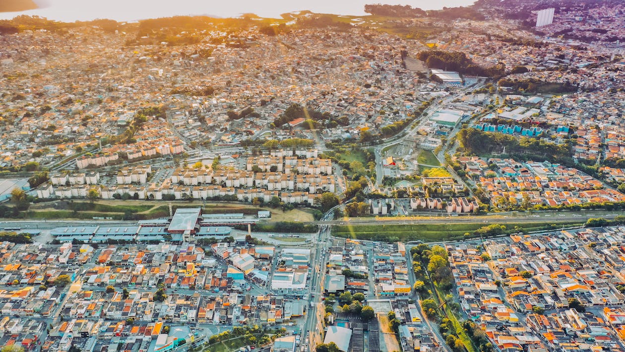 City Aerial View Photography